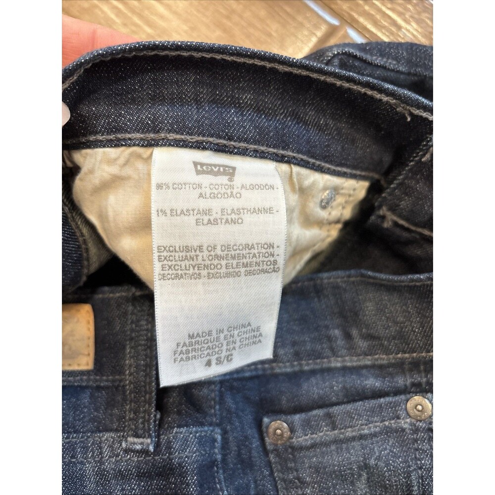 Levi's Women's Boot Cut Jeans - Dark Blue - Picture 5 of 13
